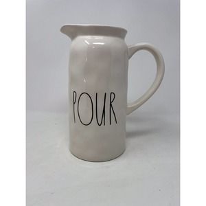 NWT Rae Dunn Artisan Collection By Magenta Pour Pitcher